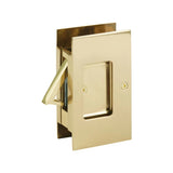 Modern Rectangular Pocket Door Lock