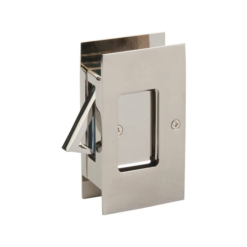 Modern Rectangular Pocket Door Lock