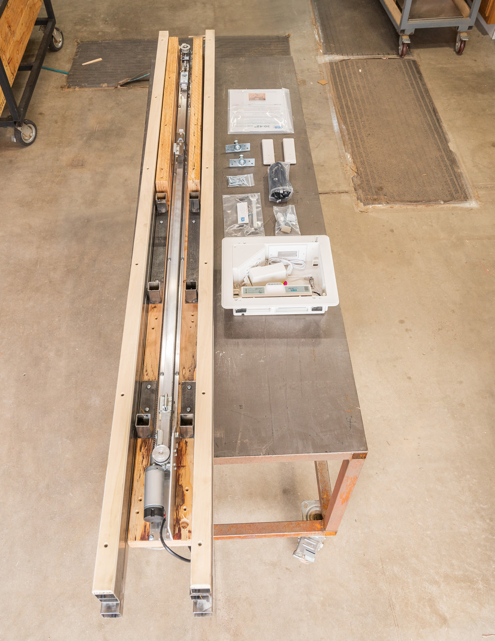 5500-Belt Drive Series -  2x6 wall 80" door