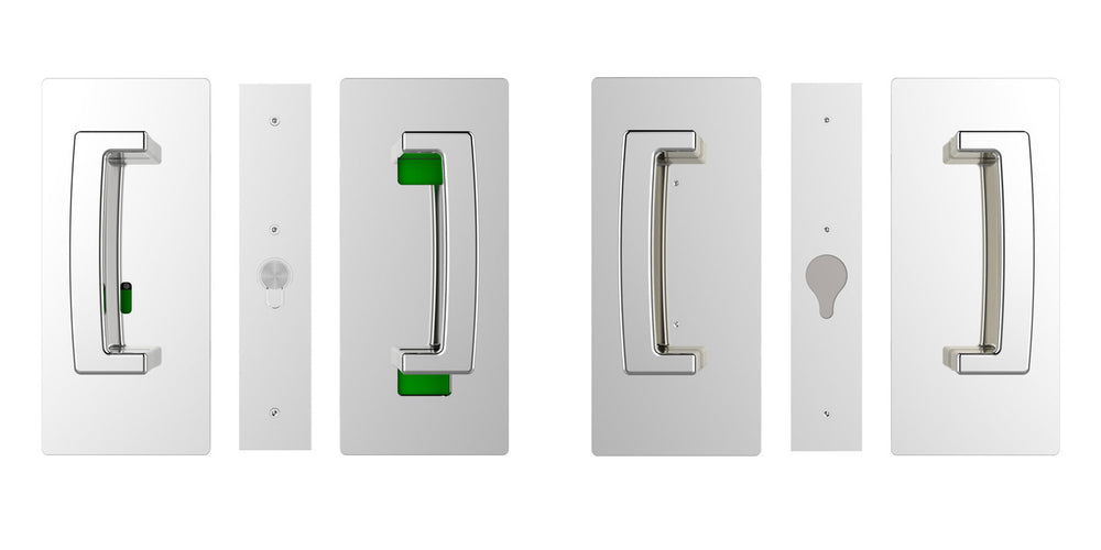 Cavilock CS CL406D ADA - Bi- Parting - Offset Privacy [Magnetic Latching]
