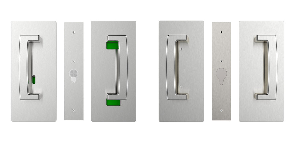 Cavilock CS CL406D ADA - Bi- Parting - Offset Privacy [Magnetic Latching]