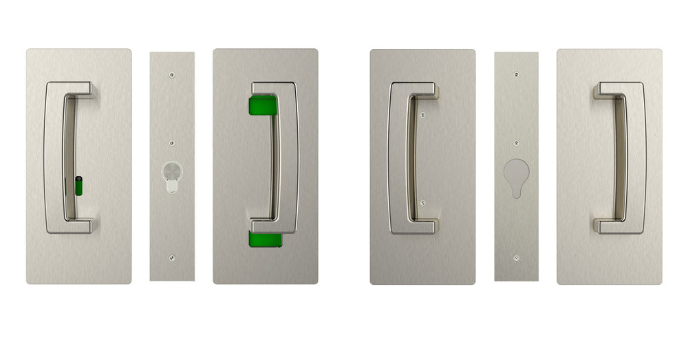 Cavilock CS CL406D ADA - Bi- Parting - Offset Privacy [Magnetic Latching]