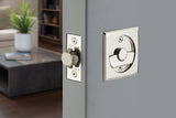 RECTANGULAR POCKET DOOR TUBULAR LOCK