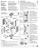 Cavilock CS CL205C - Bi-Parting Mate (to latch with privacy) [Magnetic Latch]