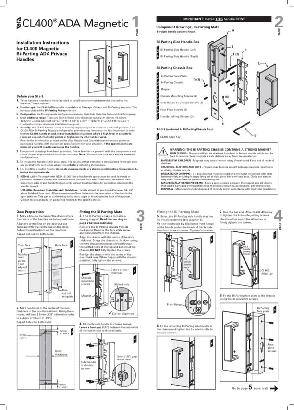 その他 ADA b Vizilok - C5FS-R - ADA Door Lock w/ Indicator - Right Handed - 1-3