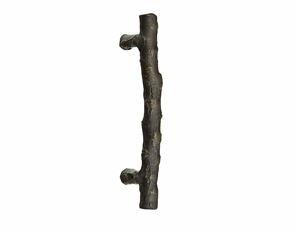 SANDCAST BRONZE TWIG DOOR 8" PULL (86090)