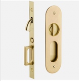 NARROW OVAL POCKET DOOR MORTISE LOCK