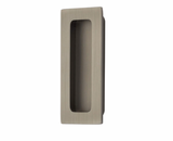 MODERN RECTANGULAR BRASS FLUSH PULL 1-3/4"x 4" (220304)