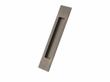 MODERN RECTANGULAR BRASS FLUSH 2"X7" PULL (220307)