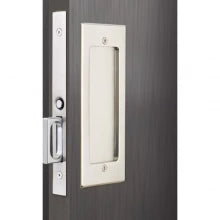 MODERN RECTANGULAR POCKET DOOR MORTISE LOCK