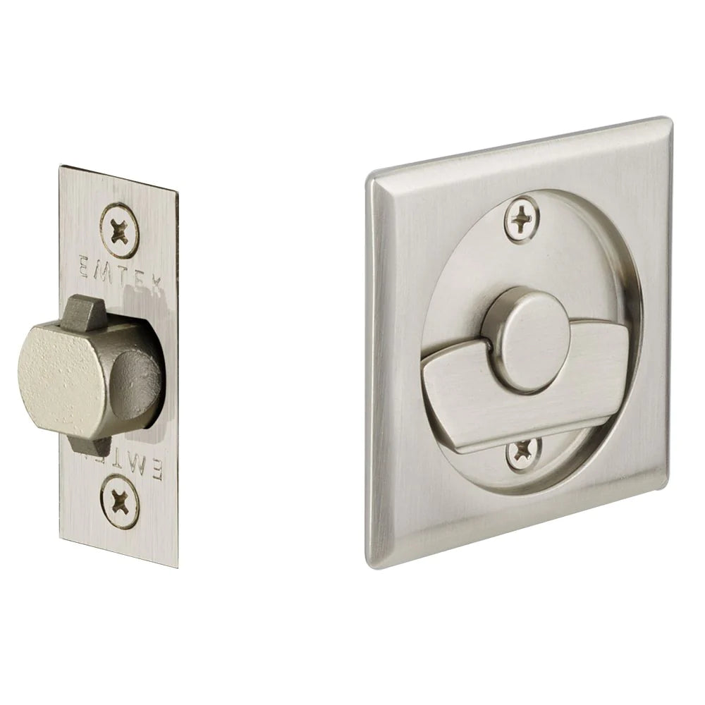 SQUARE POCKET DOOR TUBULAR LOCK