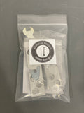Replacement top mount hardware kit for SD/HD track.